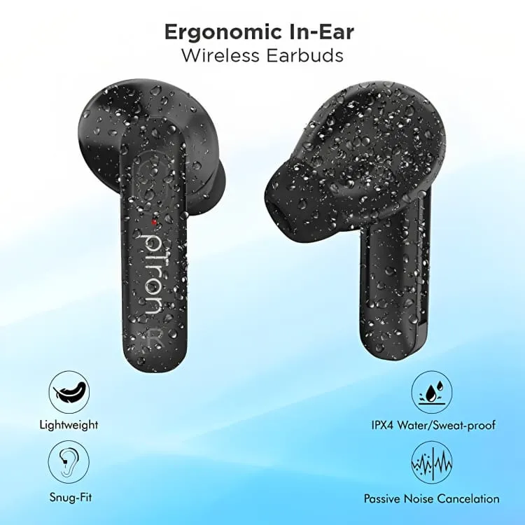 pTron Bassbuds Duo - Long Battery Life Earbuds || Best Budget Earbuds India