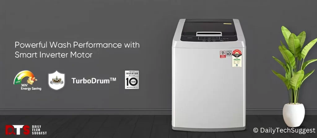 LG 8 Kg 5 Star Inverter Fully-Automatic Top Load Washing Machine