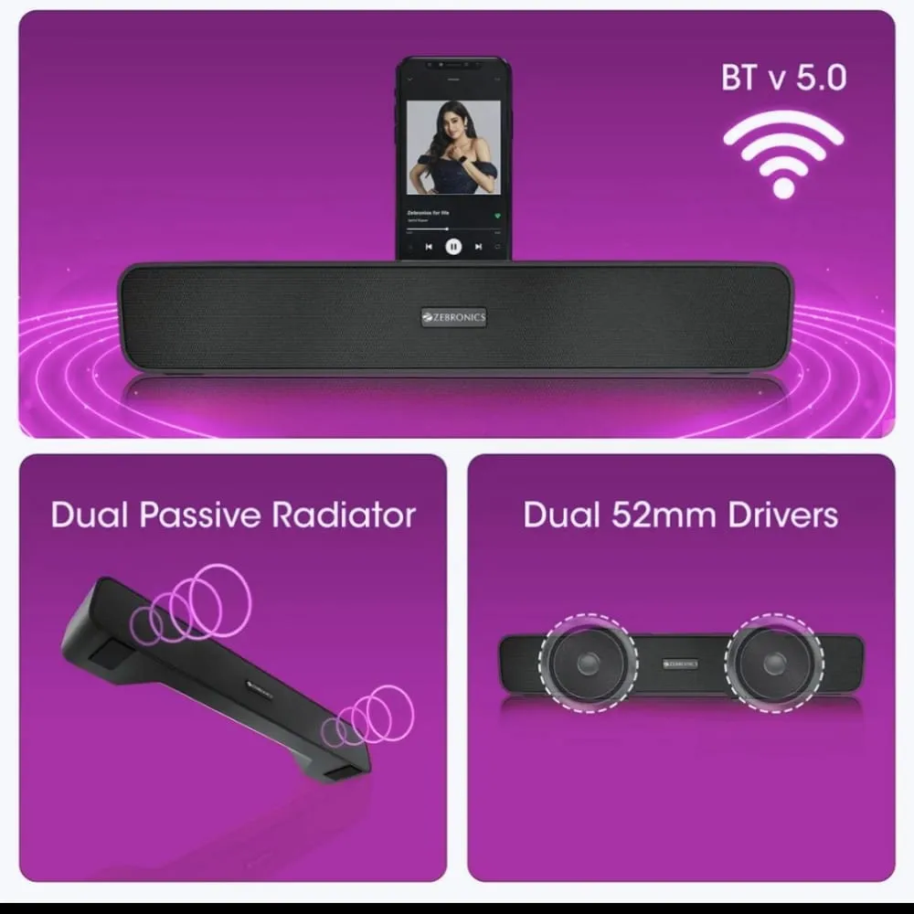 ZEBRONICS Zeb Astra 20 - One of the Top portable wireless Bluetooth Speaker