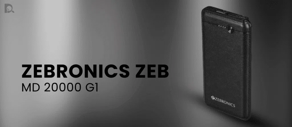 Zebronics zeb-MD 20000G1 - Mobile power bank 20000mAh 