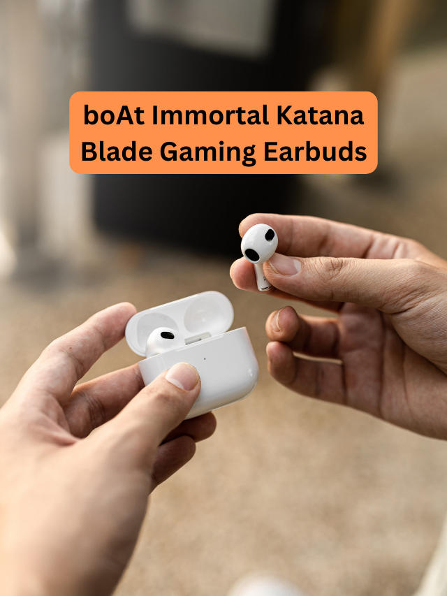 boAt Immortal Katana Blade | Latest Earbuds
